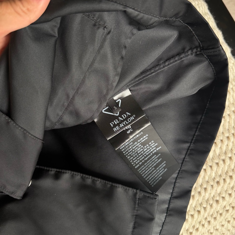 Prada Re-Nylon Short-Sleeved Shirt - Picture 9 of 9